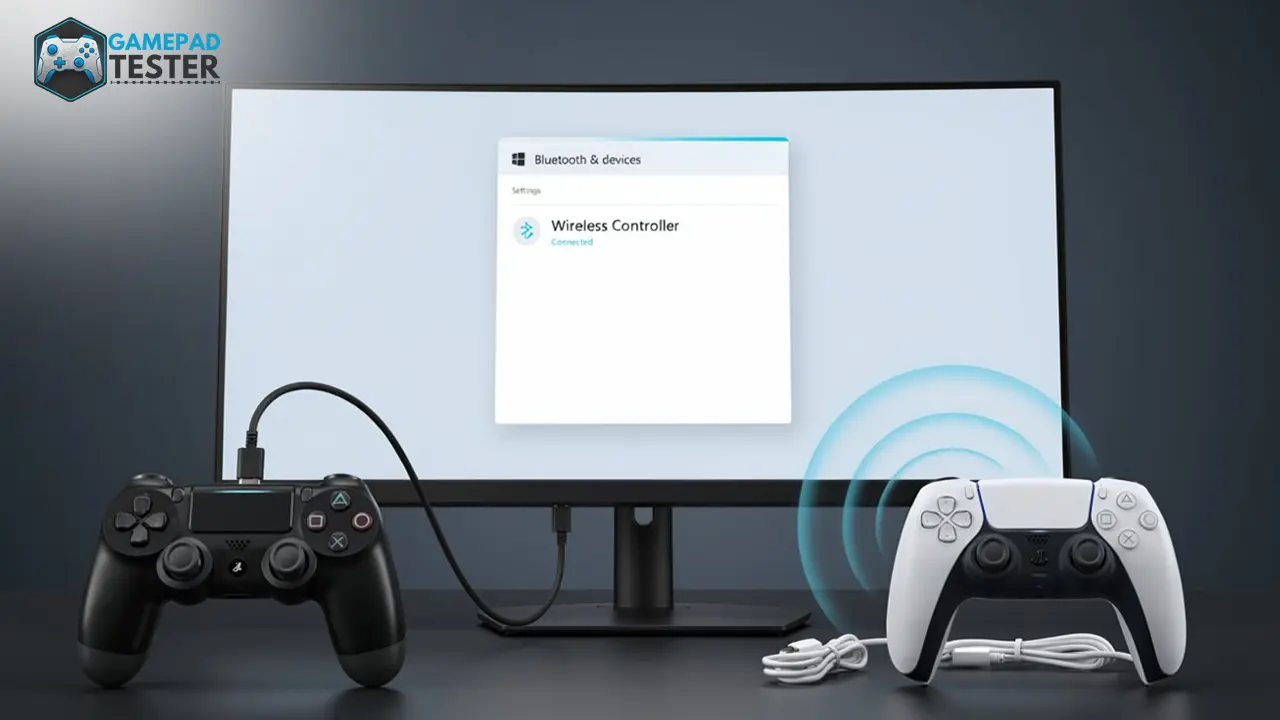 How to Connect a PS4 or PS5 Controller to a PC